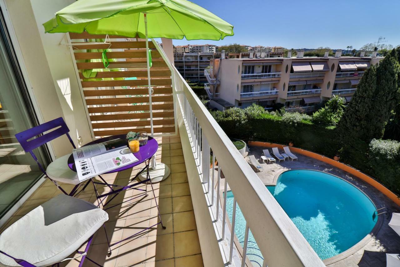 Hotel Restaurant De La Mer Golfe-Juan Buitenkant foto